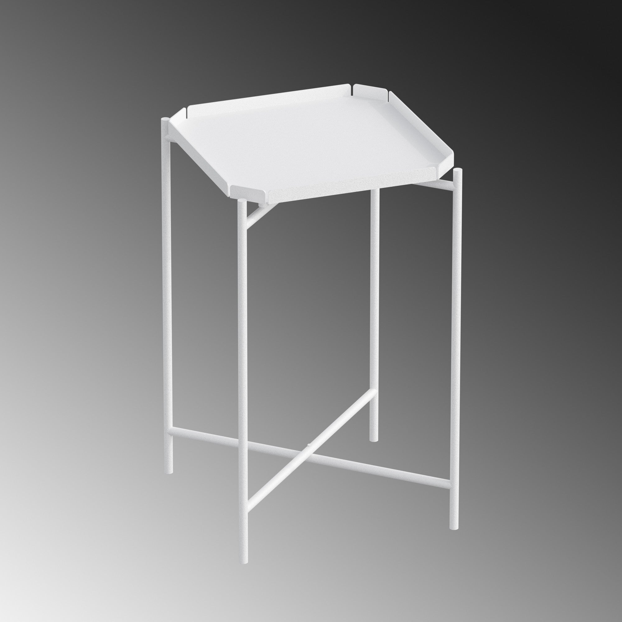 Coffee Table Arvello – Simple Metal Design Available in 3 Colors