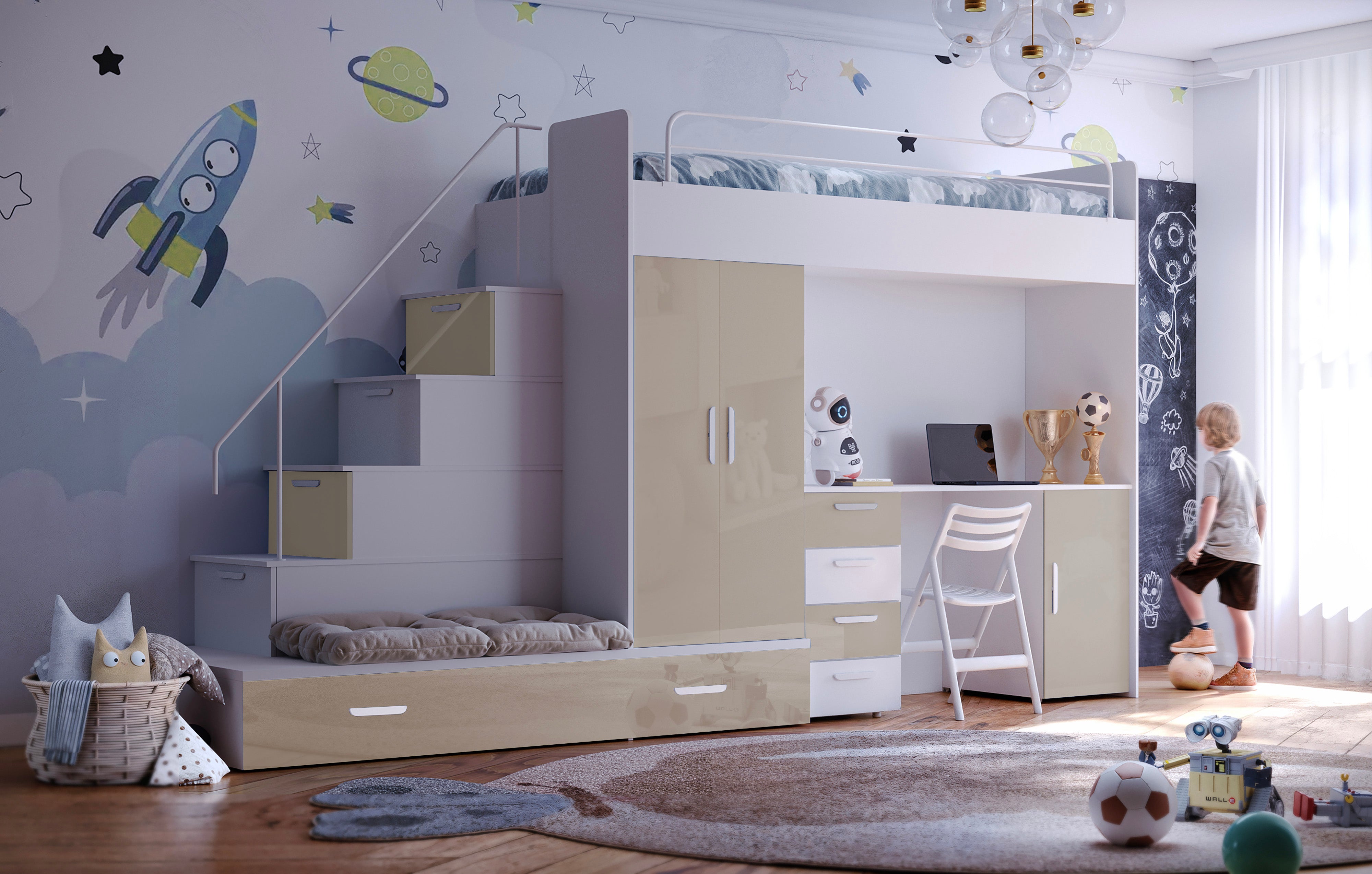 Adventure Children's Loft Bed