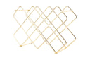 Selio Wine Rack – Wall Shelf Made of Iron for Stylish Wine Storage