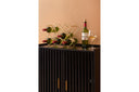 Selio Wine Rack – Wall Shelf Made of Iron for Stylish Wine Storage