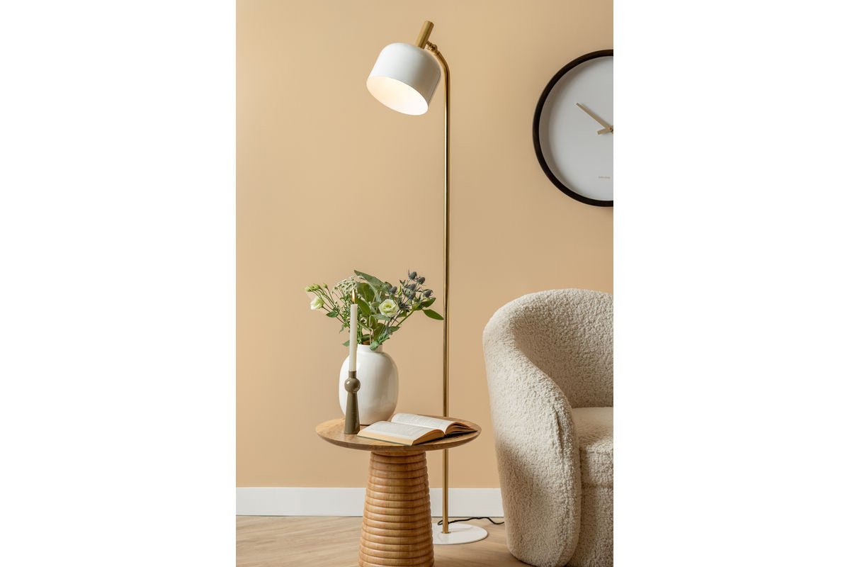 Floor lamp Norex – made of iron with enamel coating