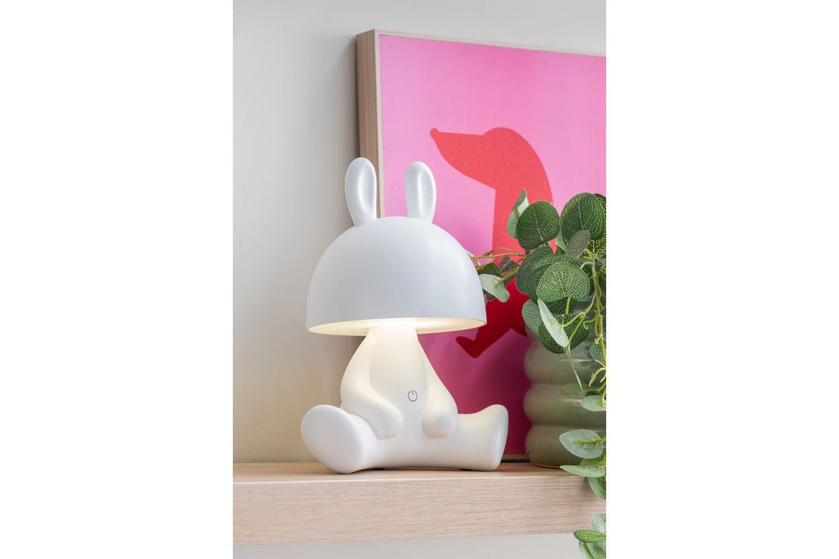 Table lamp Rabbit - made of ABS with LED