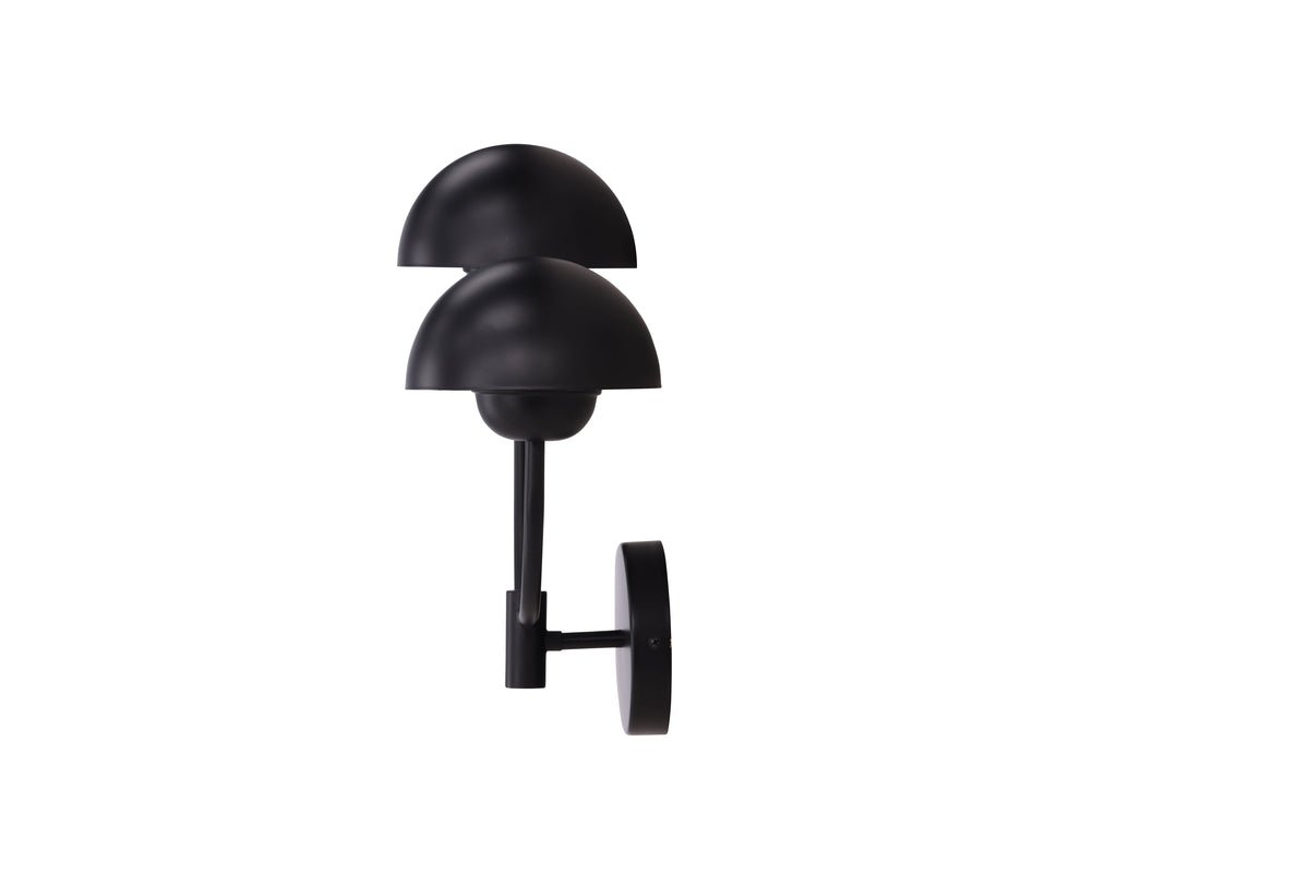 Wall lamp "Noir Duo" – With matte black base