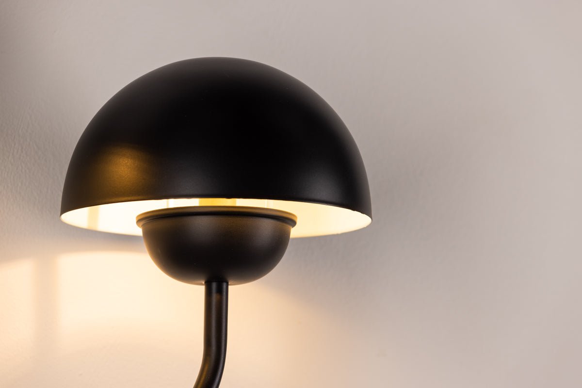 Wall lamp "Noir Duo" – With matte black base