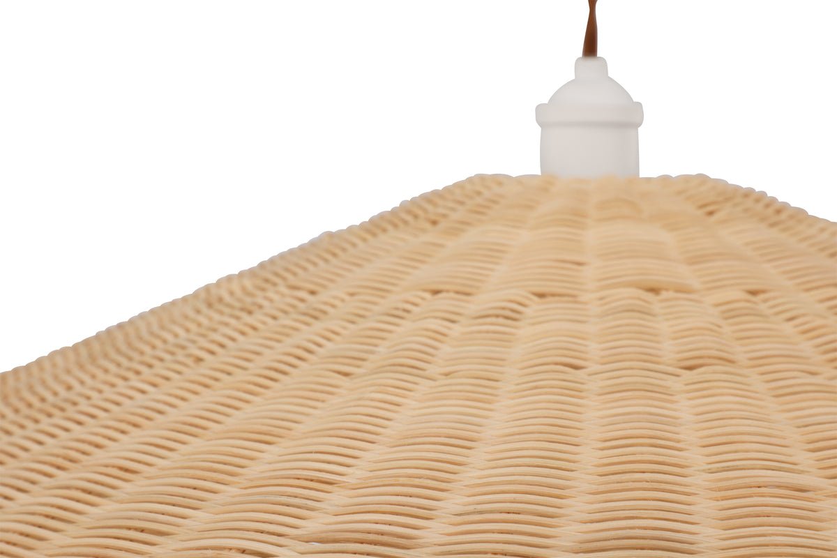 Pendant lamp "Messina" – An eye-catcher made of rattan