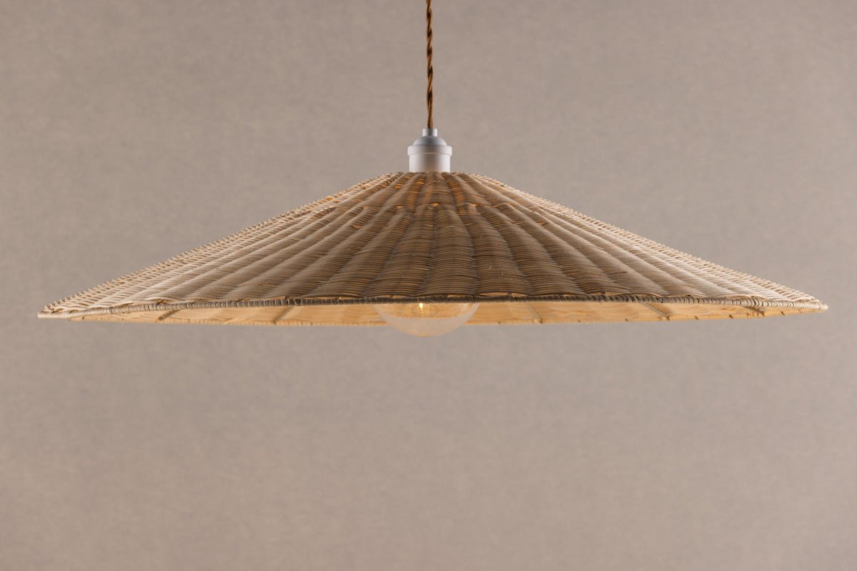 Pendant lamp "Messina" – An eye-catcher made of rattan