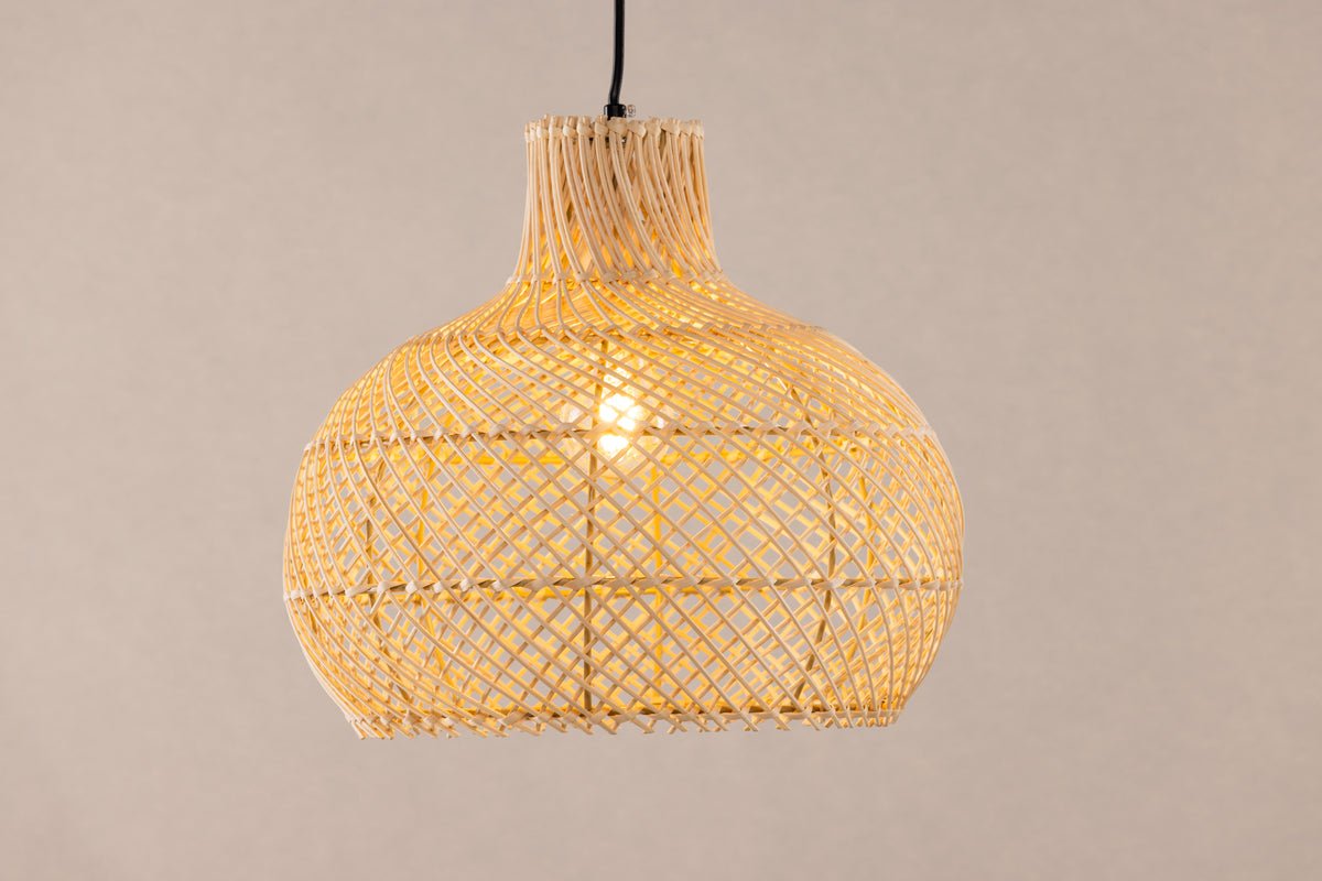 Pendant lamp "Johannesburg" – Made of rattan in natural look