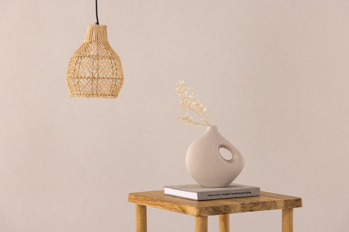 Pendant lamp "Johannesburg" – Made of rattan in natural look