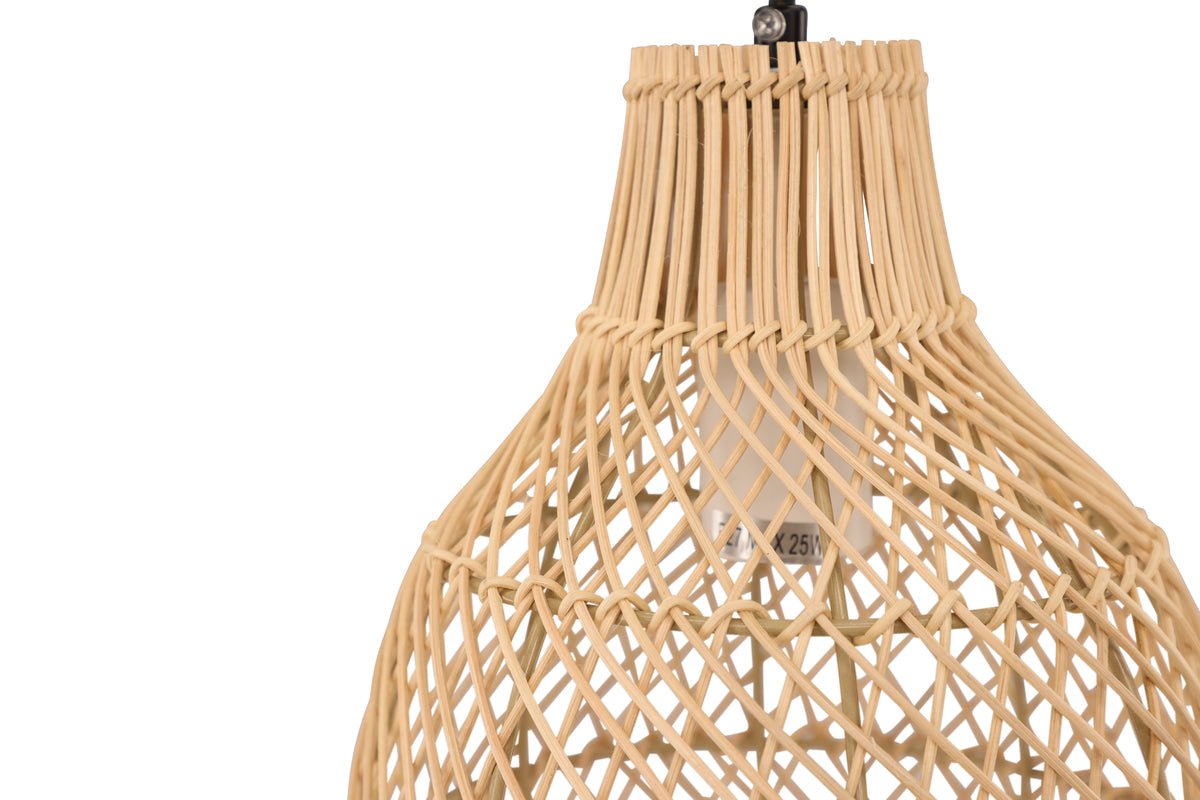 Pendant lamp "Johannesburg" – Made of rattan in natural look