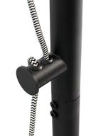 Floor lamp Tokio – made of iron in Black