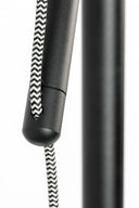 Floor lamp Tokio – made of iron in Black