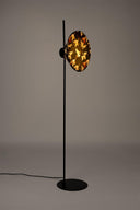 Jaylee floor lamp – made of metal in Black