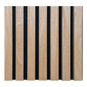 Natural Oak Acoustic Panels 240×60cm (Set of 2)