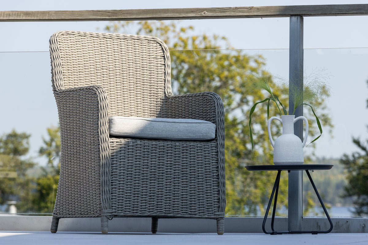2-piece Set - London Garden Chair made of Synthetic Rattan