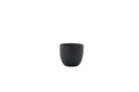 Eierbecher Black Swan - 2er-Set aus schwarzem Porzellan