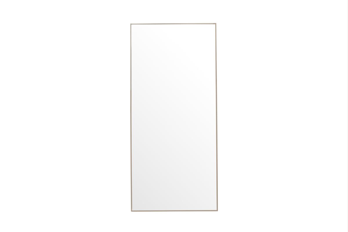 Mirror Morini – with aluminum frame in Beige or silver