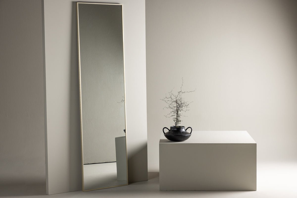 Mirror Morino – with aluminum frame in Beige or silver