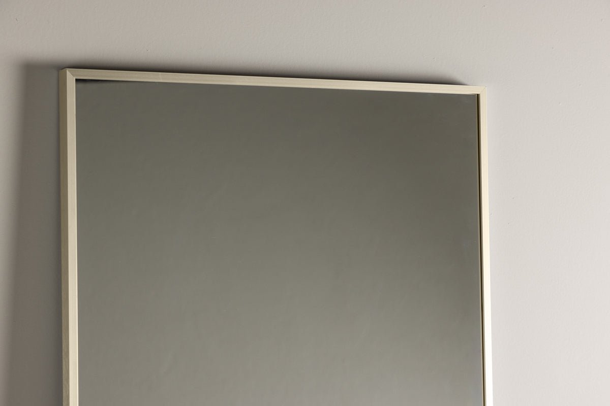 Mirror Morino – with aluminum frame in Beige or silver