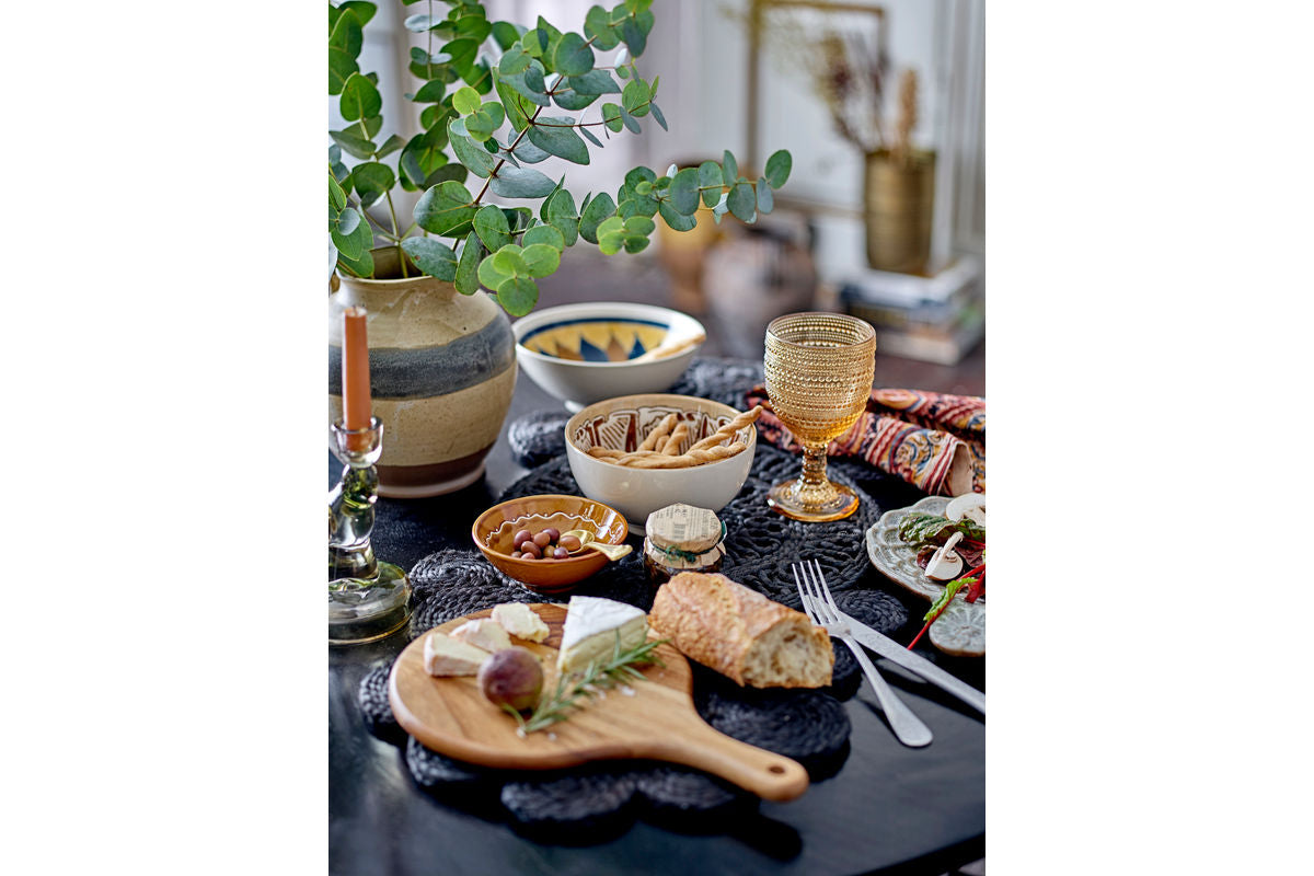 Bowl Riona – Stoneware with Hand-Painted Pattern