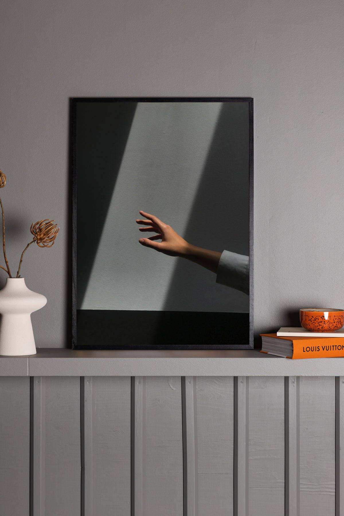 Poster Longing made of high-quality paper