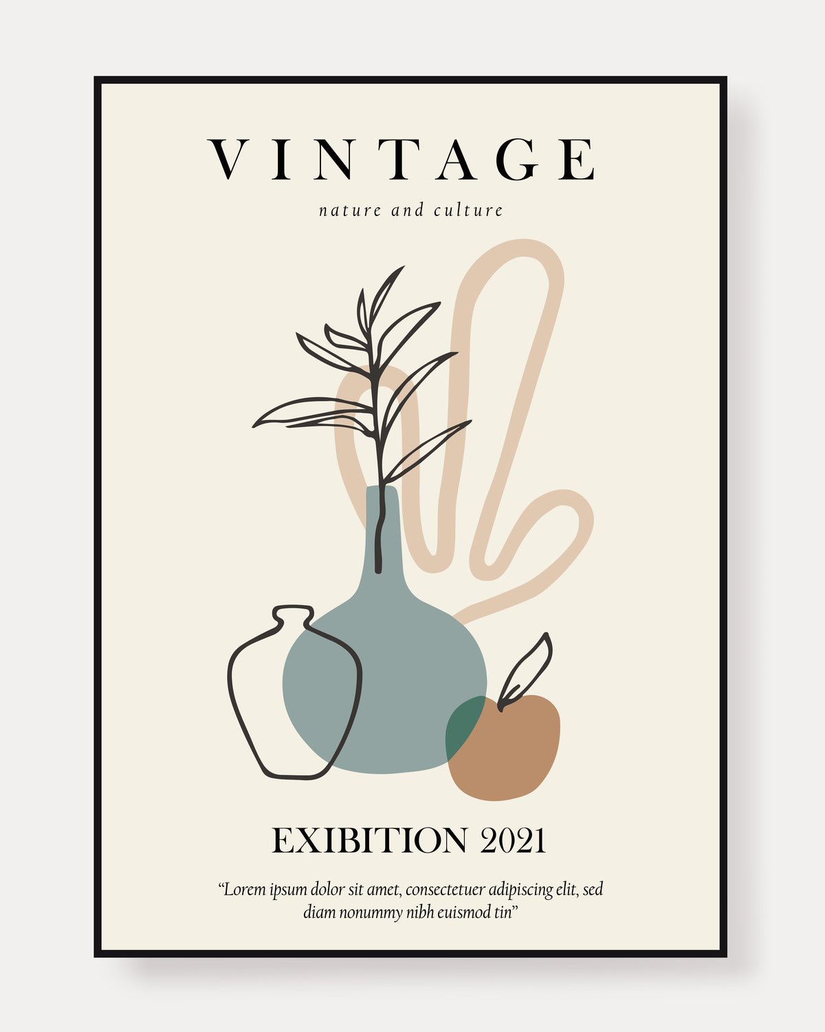 Poster Exibition 2021 aus hochwertigem Papier