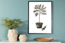 Poster Mediterranean made of high-quality paper