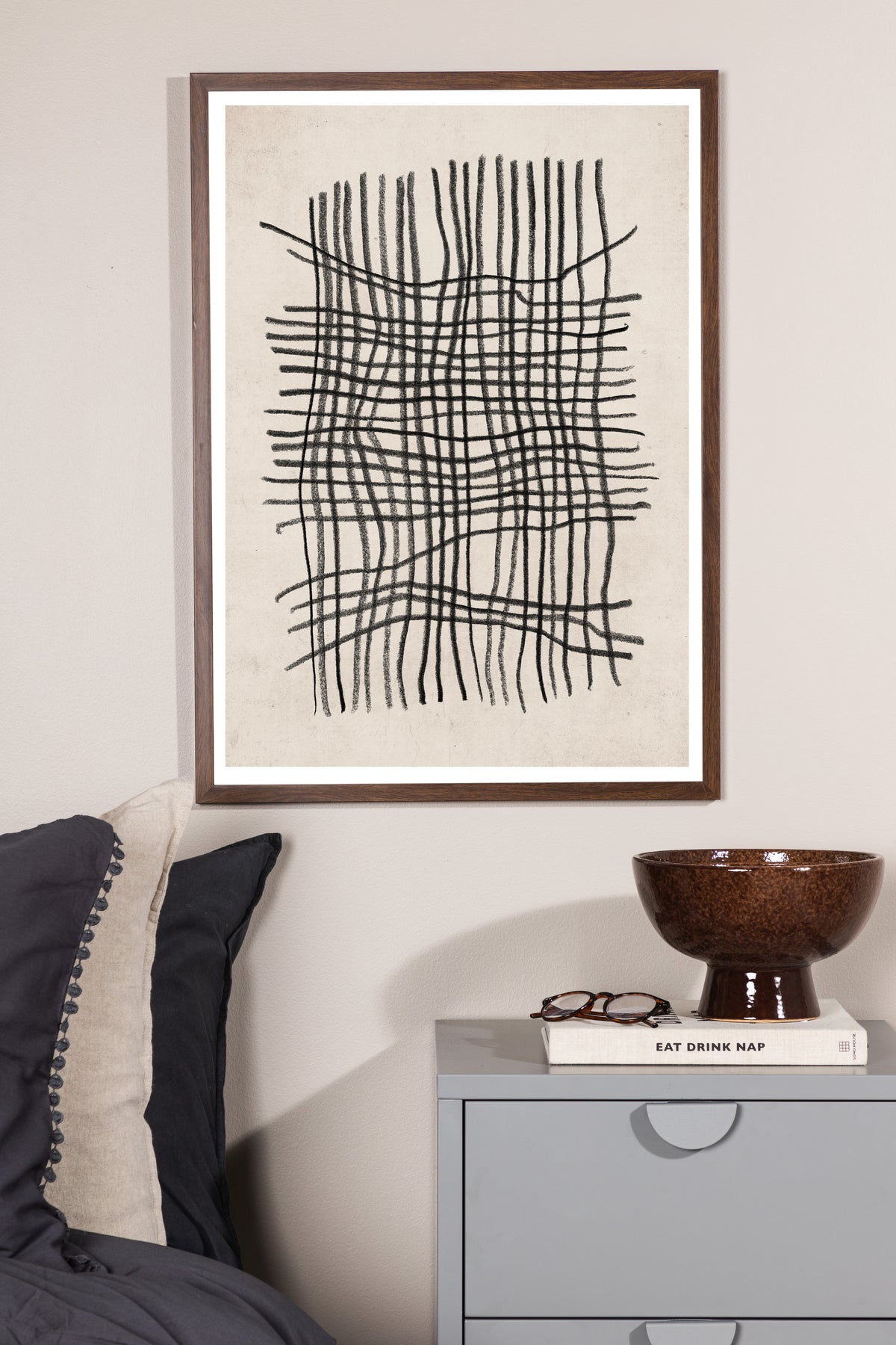 Poster Contours made of high-quality paper