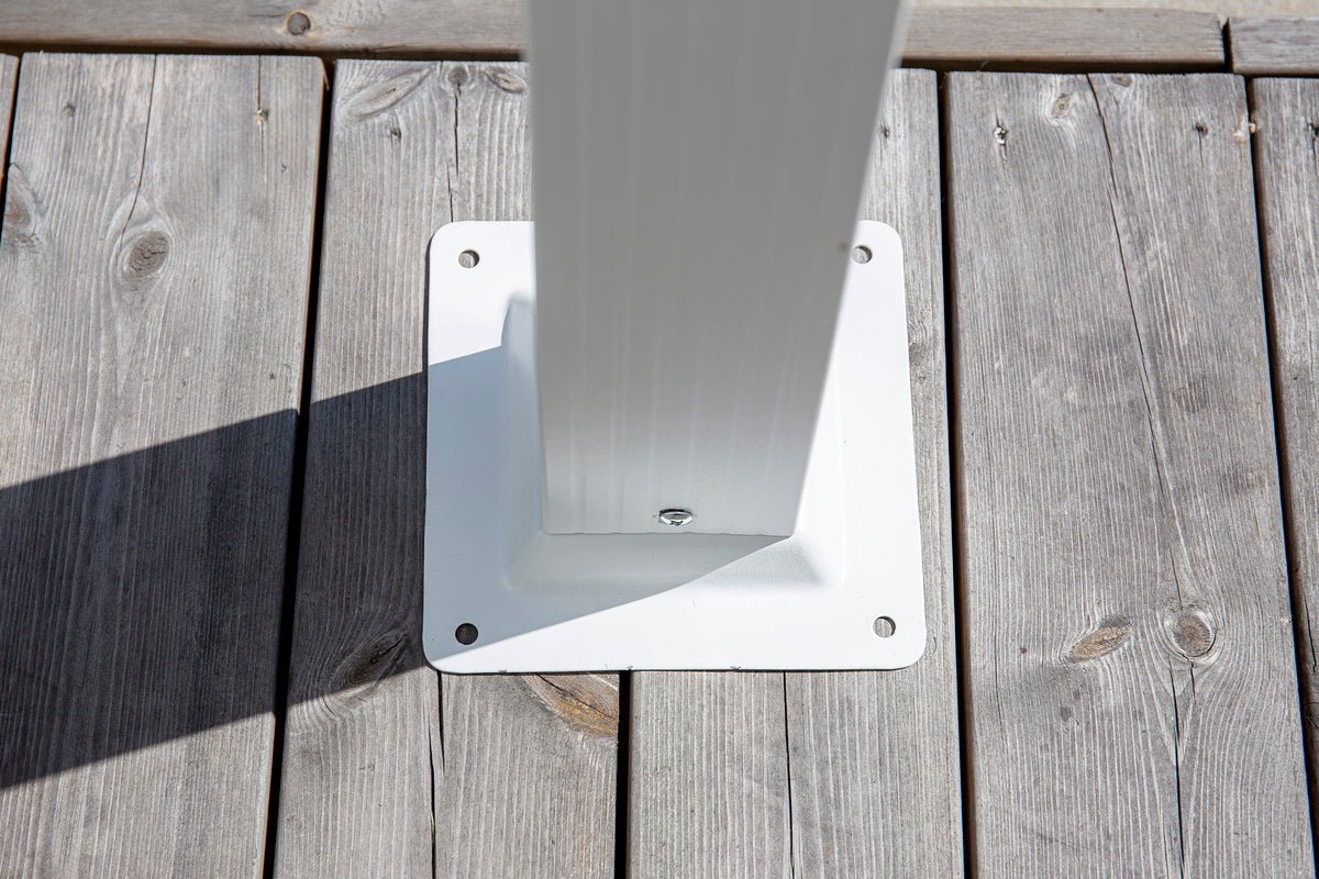 Pergola Solyx - with white polyester roof