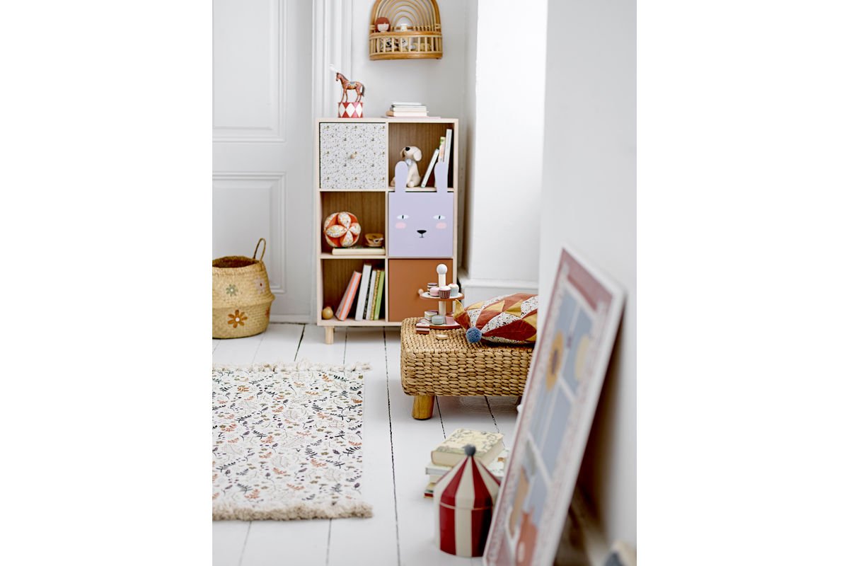 Kris Bookshelf – with Drawers made of Paulownia