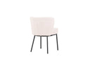 2-piece set - Chair Antonia with soft bouclé seat surface