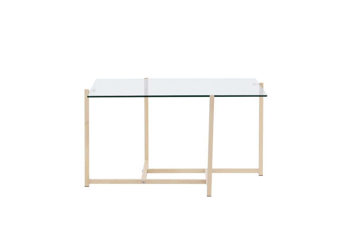 Coffee table Donna - with glass tabletop