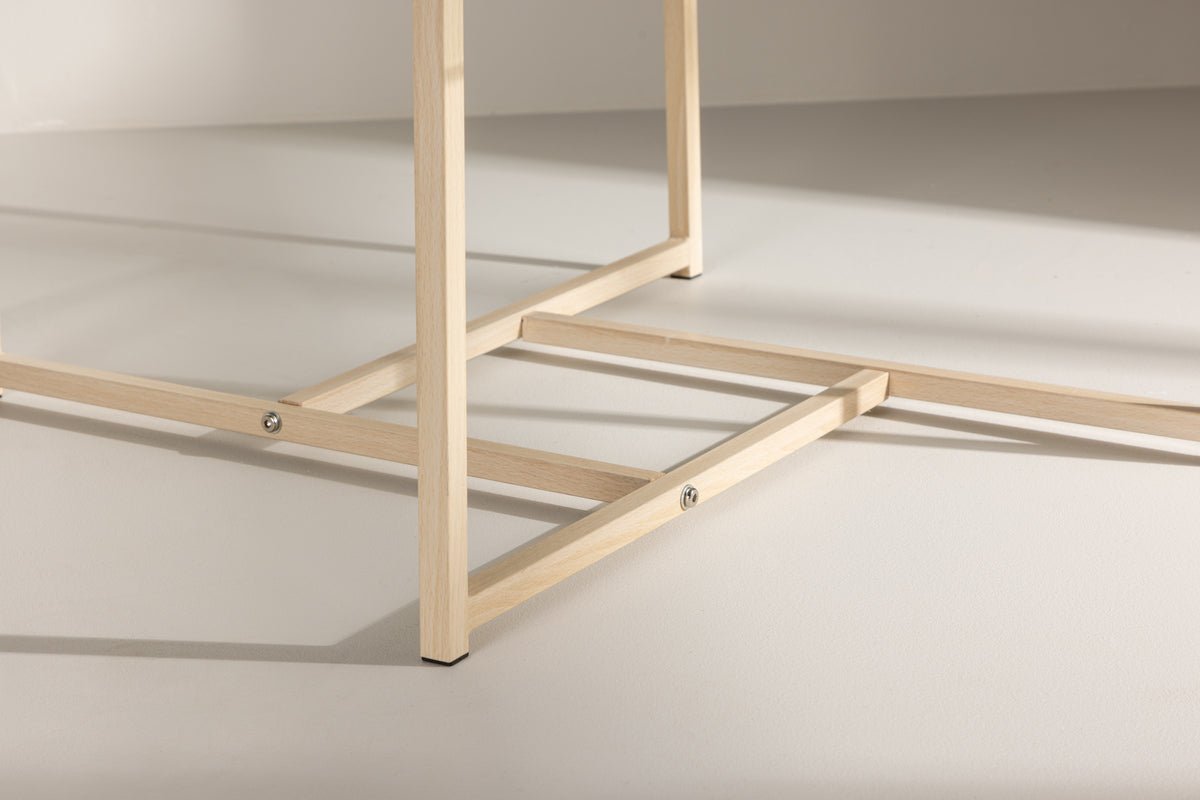 Coffee table Donna - with glass tabletop