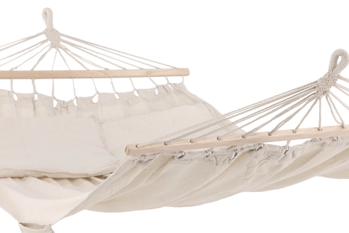 Garden Hammock Carima - made of Cotton in White