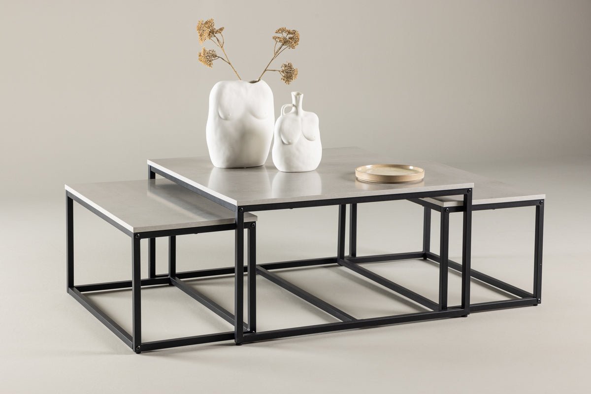 Coffee table Noreni - three-piece flexible