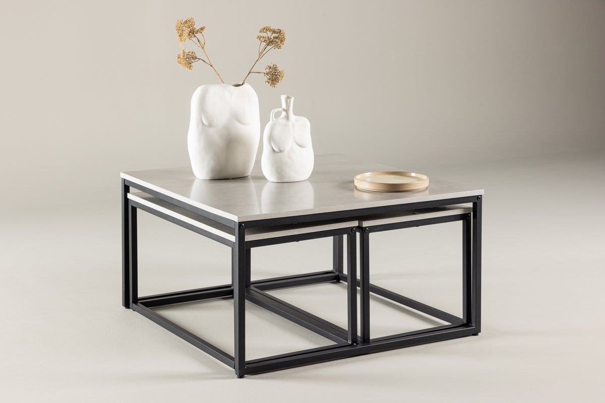 Coffee table Noreni - three-piece flexible