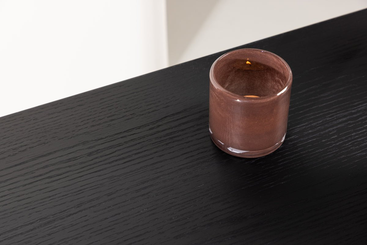 Coffee table Fernando - in wood look with steel frame