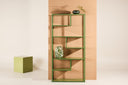 Shelf Verona – modern steel shelf in Green or White