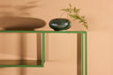 Shelf Verona – modern steel shelf in Green or White