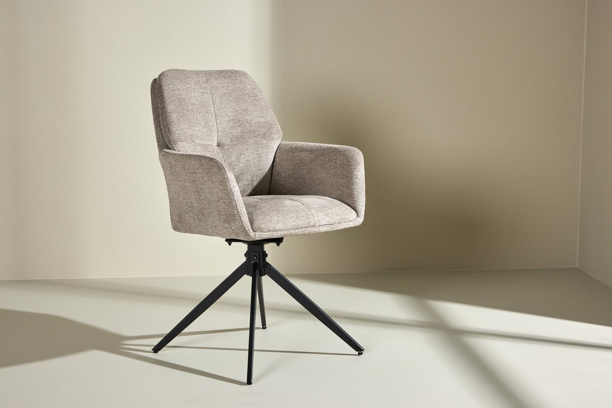 2-piece set - Chair Marko easy-care in the colors Brown or White