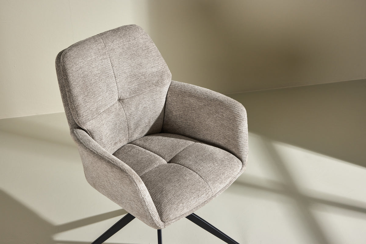 2-piece set - Chair Marko easy-care in the colors Brown or White