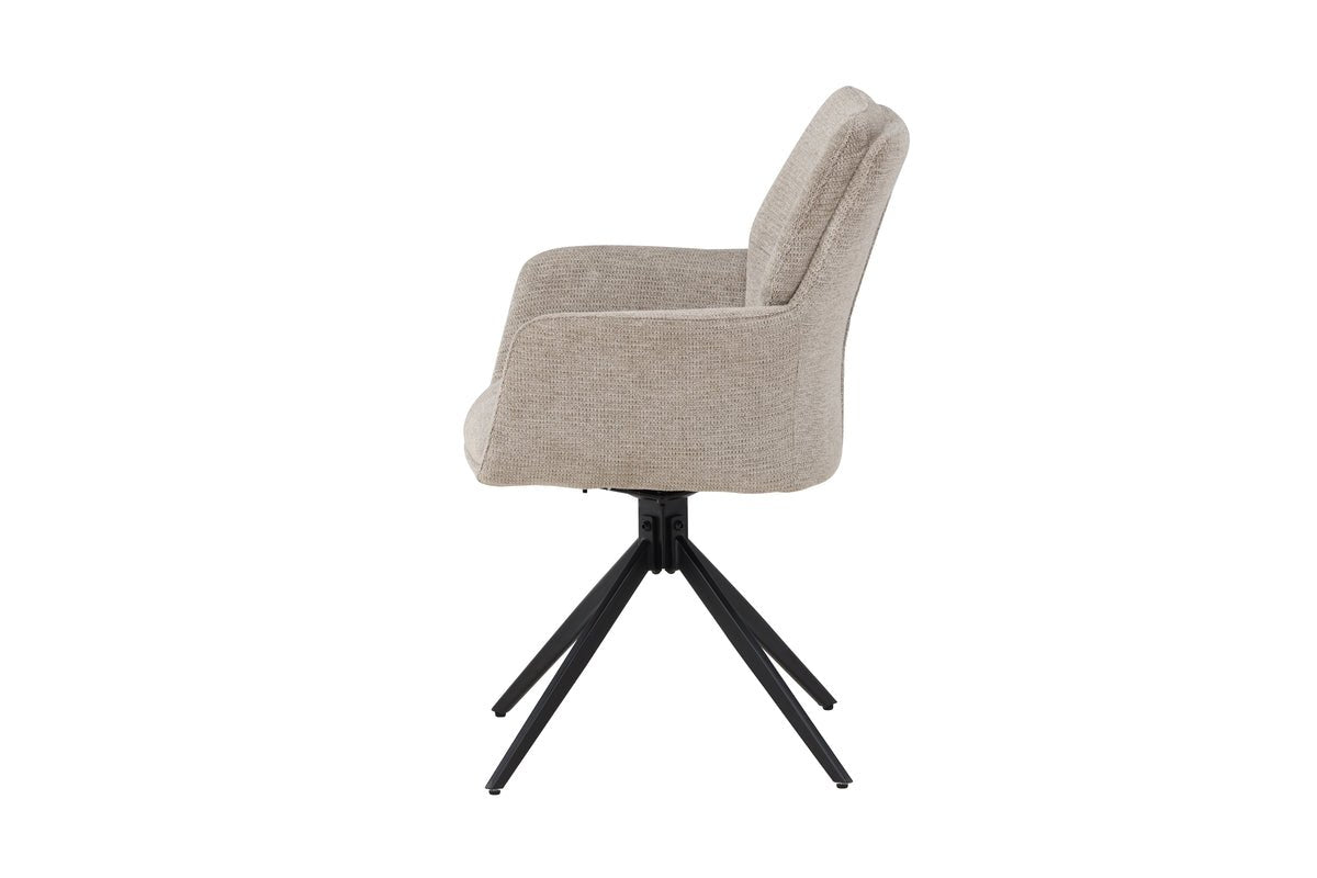 2-piece set - Chair Marko easy-care in the colors Brown or White