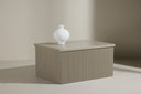 Beistelltisch Luna – in elegantem Beige
