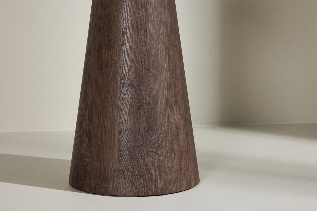 Side table Loreno – in high gloss White or Mocha