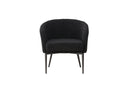 Armchair Comfy - with teddy fur optionally in Black or White