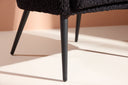 Armchair Comfy - with teddy fur optionally in Black or White