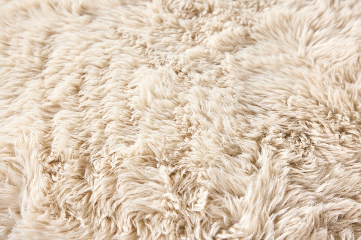 Armchair Astrid - With beige polyester cover