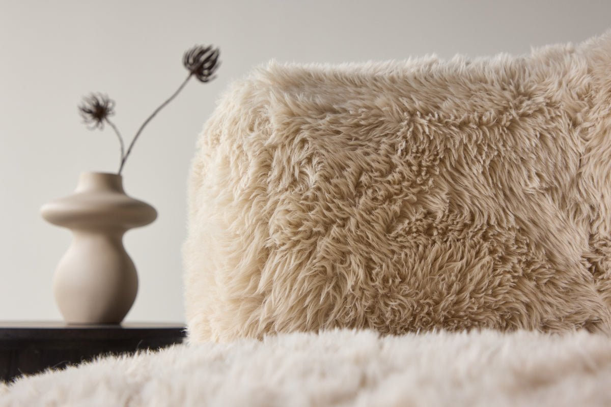 Sessel Fiby - Mit Polyesterbezug in Cremeweiß