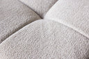Armchair Marley - with large beige seat surface