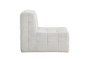 Armchair Marley - with large beige seat surface