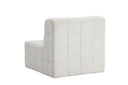 Armchair Marley - with large beige seat surface